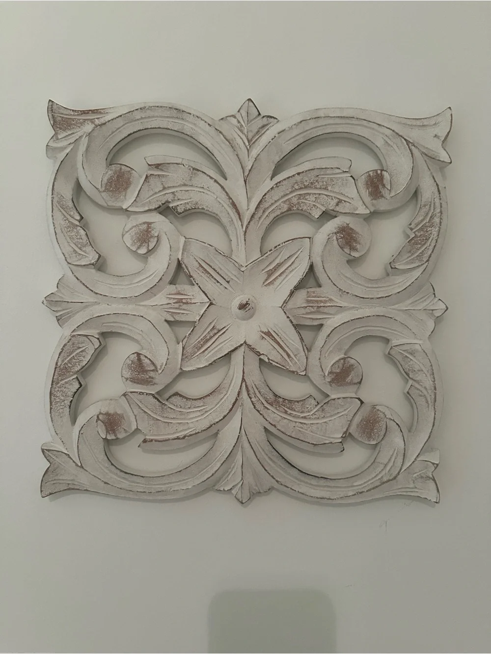 Carved Wood Wall Decor - Set of 3
